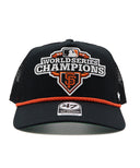 MLB サンフランシスコ･ジャイアンツ 47'(フォーティーセブン) HITCH 2012 WORLD SERIES CHAMPIONS トラッカーキャップ