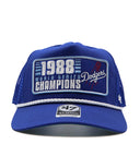 MLB ロサンゼルス･ドジャース 47'(フォーティーセブン) HITCH 1988 WORLD SERIES CHAMPIONS トラッカーキャップ