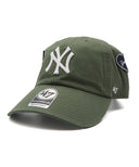 MLB ニューヨーク･ヤンキース '47 (フォーティーセブン) CLEAN UP BADGE キャップ モスグリーン