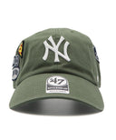 MLB ニューヨーク･ヤンキース '47 (フォーティーセブン) CLEAN UP BADGE キャップ モスグリーン