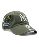 MLB ニューヨーク･ヤンキース '47 (フォーティーセブン) CLEAN UP BADGE キャップ モスグリーン