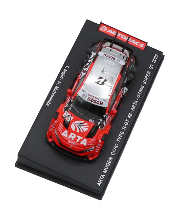 ARTA MUGEN CIVIC TYPE R-GT ARTA No.8 野尻智紀 / 松下信治 GT500