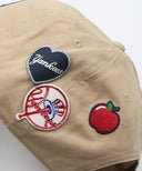 MLB ニューヨーク･ヤンキース '47 (フォーティーセブン) CLEAN UP  BADGE キャップ カーキ