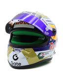 マックス・フェルスタッペン 別注 2025年 ブラジルGP オラクル レッドブルレーシング ヘルメット by シューベルト 1/2スケール