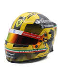 カルロス･サインツ フェラーリ  2024年 イタリアGP ヘルメット by BELL 1/2スケール