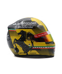 カルロス･サインツ フェラーリ  2024年 イタリアGP ヘルメット by BELL 1/2スケール