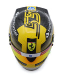 カルロス･サインツ フェラーリ  2024年 イタリアGP ヘルメット by BELL 1/2スケール