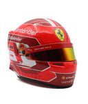 シャルル･ルクレール 直筆サイン入り フェラーリ ヘルメット 2024年 by BELL 1/2スケール