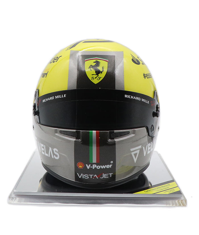 カルロス・サインツ フェラーリ 2022年 イタリアGP ヘルメット by BELL