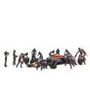 オラクル レッドブル レーシング ホンダ RB19 マックス・フェルスタッペン 2023年 日本GP ピットクルーセット by MINI GT 1/64スケール