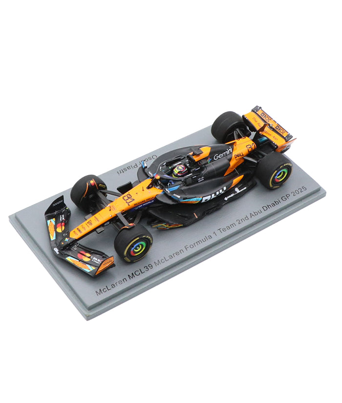マクラーレン F1 チーム MCL39 オスカー・ピアストリ 2025年 アブダビ