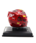 カルロス･サインツ 2024年 アブダビGP フェラーリ ヘルメット by ルックスマート 1/5スケール