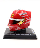 シャルル･ルクレール 2025年 イタリアGP フェラーリ ヘルメット by ルックスマート 1/5スケール