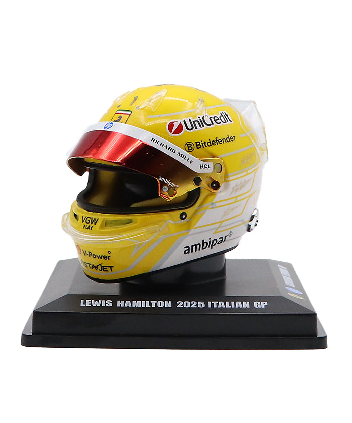 ルイス・ハミルトン 2025年 イタリアGP フェラーリ ヘルメット by