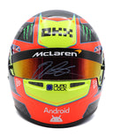 オスカー・ピアストリ 直筆サイン入り 2025年 マクラーレン ヘルメット by BELL 1/2スケール