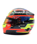 オスカー・ピアストリ 直筆サイン入り 2025年 マクラーレン ヘルメット by BELL 1/2スケール