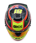 オスカー・ピアストリ 直筆サイン入り 2025年 マクラーレン ヘルメット by BELL 1/2スケール