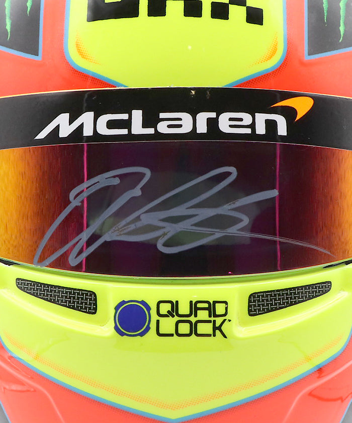 オスカー・ピアストリ 直筆サイン入り 2025年 マクラーレン ヘルメット