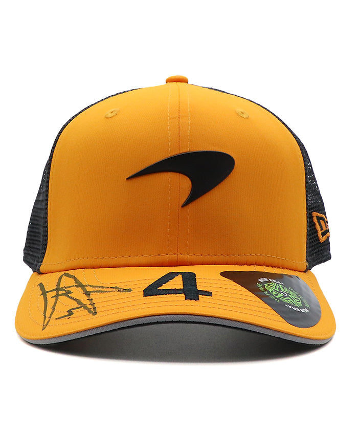 Mclaren Cap ランド・ノリス サイン入り 2025年世界チャンピオン Mclaren Cap ランド・ノリス サイン入り 2025年世界チャンピオン