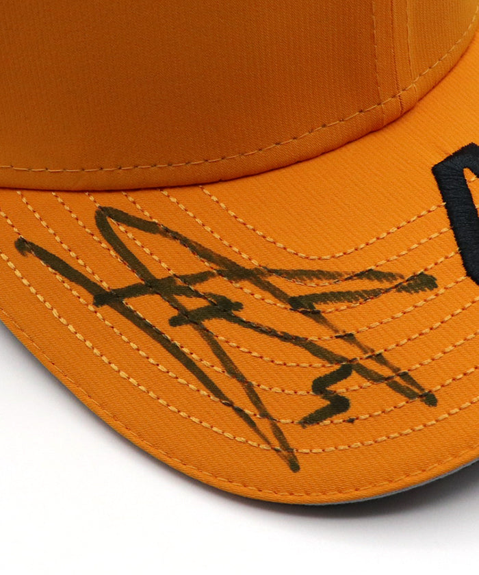 ランド・ノリス 直筆サイン入り マクラーレン ドライバーキャップ 2025