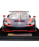 マックス・フェルスタッペン 別注 フェラーリ 296 GT3 フランツ・ヘルマン Verstappen.com Racing ニュルブルクリンク・ノルドシュライフェ テスト 2025年 by ルックスマート 1/18スケール