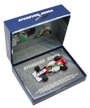 セバスチャン･ベッテル マクラーレン MP4/8  セナ トリビュート ショーラン 2024年5月18日 イモラサーキット by ミニチャンプス 1/43スケール　　　　　　　　　　　　　　　　　　　　　　　　