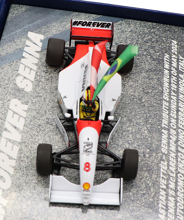 セバスチャン・ベッテル マクラーレン MP4/8 セナ トリビュート