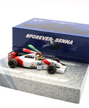 セバスチャン･ベッテル マクラーレン MP4/8  セナ トリビュート ショーラン 2024年5月18日 イモラサーキット by ミニチャンプス 1/43スケール　　　　　　　　　　　　　　　　　　　　　　　　