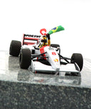 セバスチャン･ベッテル マクラーレン MP4/8  セナ トリビュート ショーラン 2024年5月18日 イモラサーキット by ミニチャンプス 1/43スケール　　　　　　　　　　　　　　　　　　　　　　　　