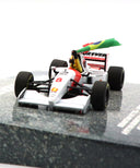 セバスチャン･ベッテル マクラーレン MP4/8  セナ トリビュート ショーラン 2024年5月18日 イモラサーキット by ミニチャンプス 1/43スケール　　　　　　　　　　　　　　　　　　　　　　　　