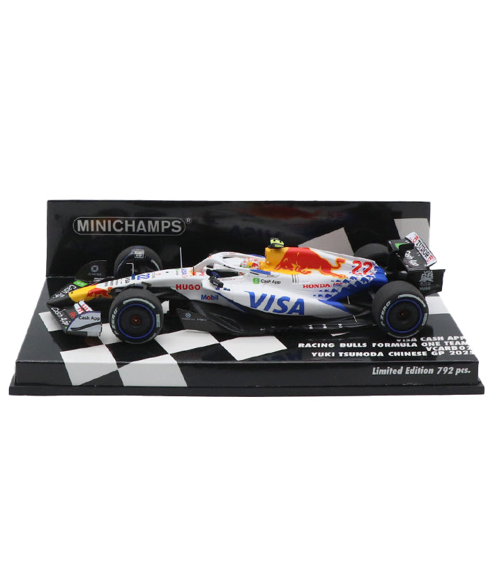 VISA CASH APP RACING BULLS VCARB02 角田裕毅 2025年 中国GP by