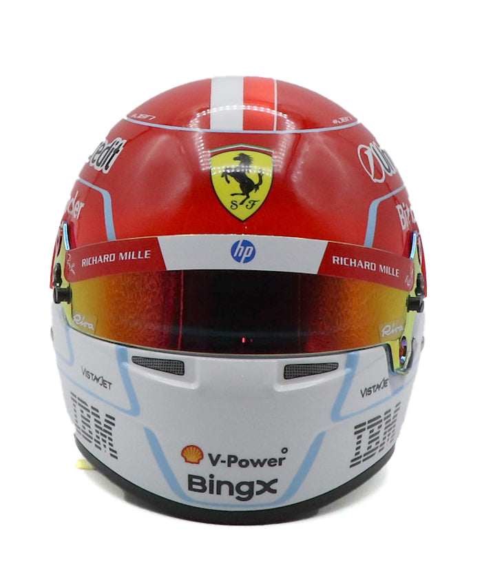 シャルル・ルクレール 2026年 フェラーリ ヘルメット by BELL 1/2