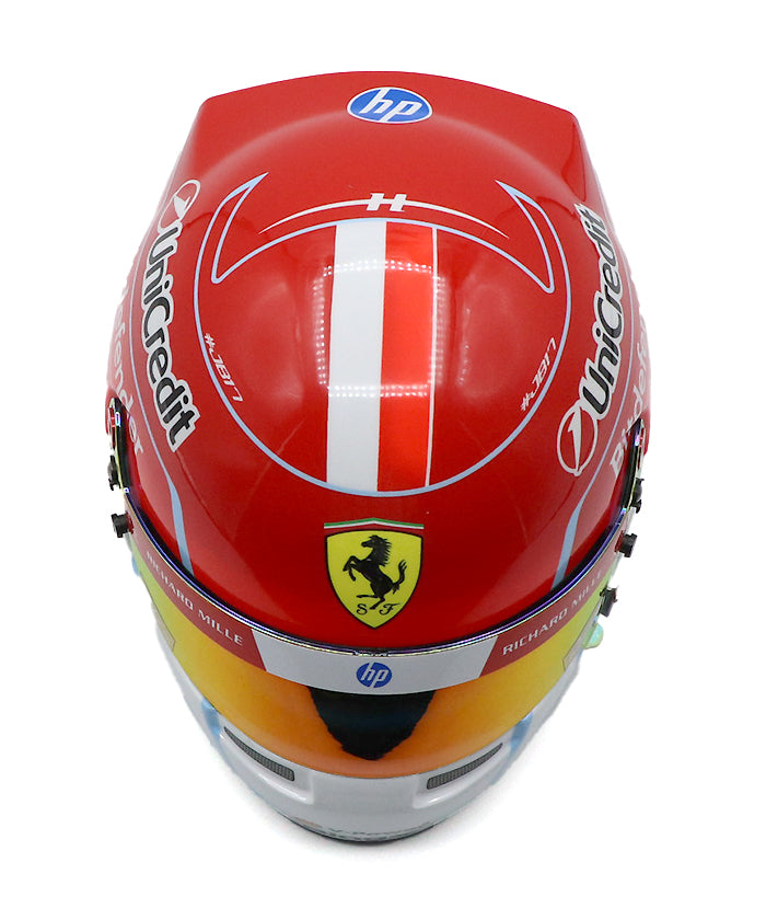 シャルル・ルクレール 2026年 フェラーリ ヘルメット by BELL 1/2