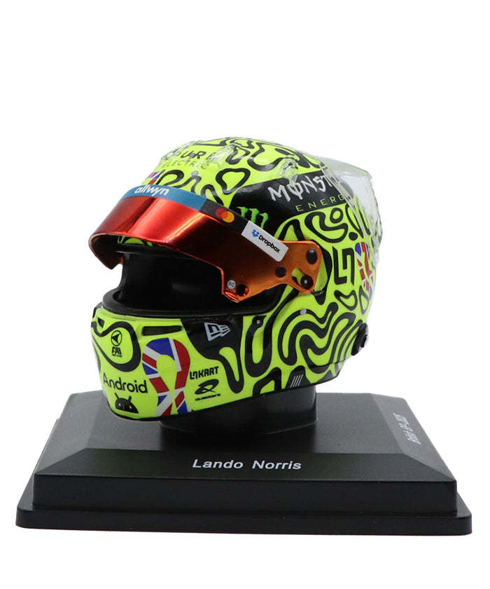 ランド・ノリス 2025年 イギリスGP マクラーレン ヘルメット by