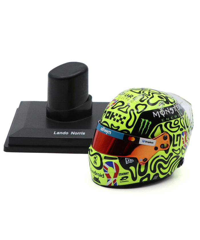 ランド・ノリス 2025年 イギリスGP マクラーレン ヘルメット by