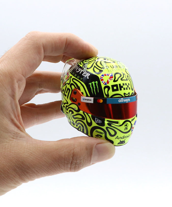 ランド・ノリス 2025年 イギリスGP マクラーレン ヘルメット by