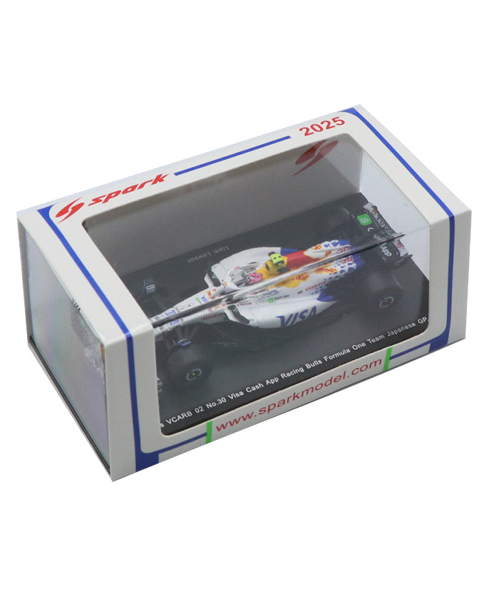 VISA CASH APP RACIN BULLS ホンダ VCARB02 リアム・ローソン 2025年