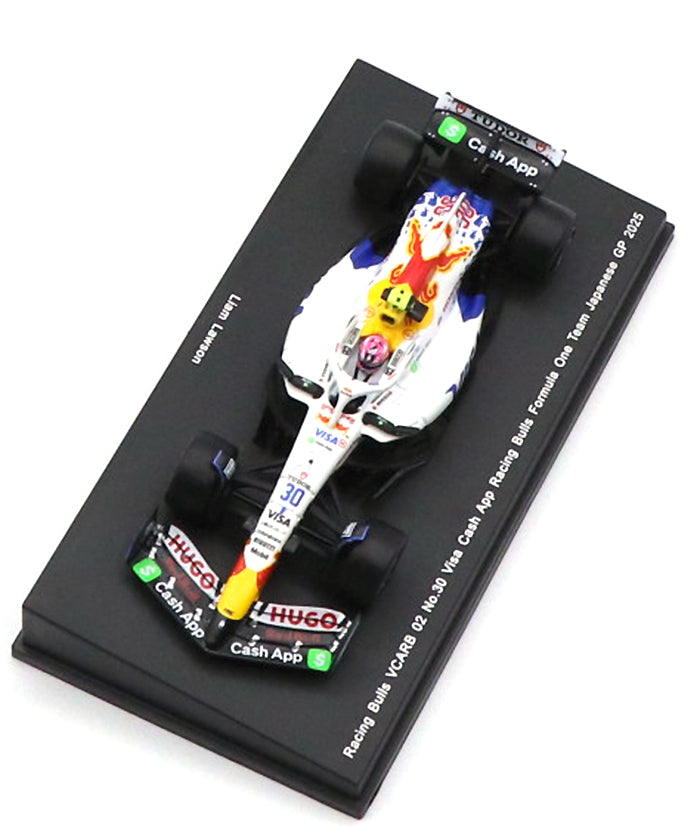 VISA CASH APP RACIN BULLS ホンダ VCARB02 リアム・ローソン 2025年