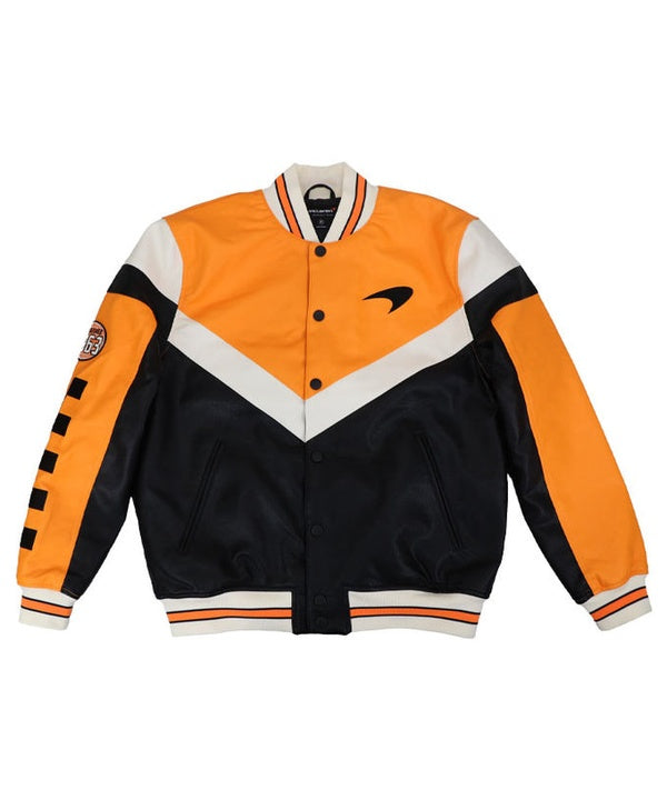 F1 マクラーレン　チームジャケット マクラーレン F1チーム Turbo Charged Faux ジャケット – EURO SPORTS