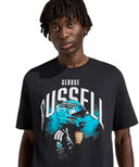 メルセデス AMG ペトロナス F1 チーム ジョージ・ラッセル グラフィック Tシャツ
