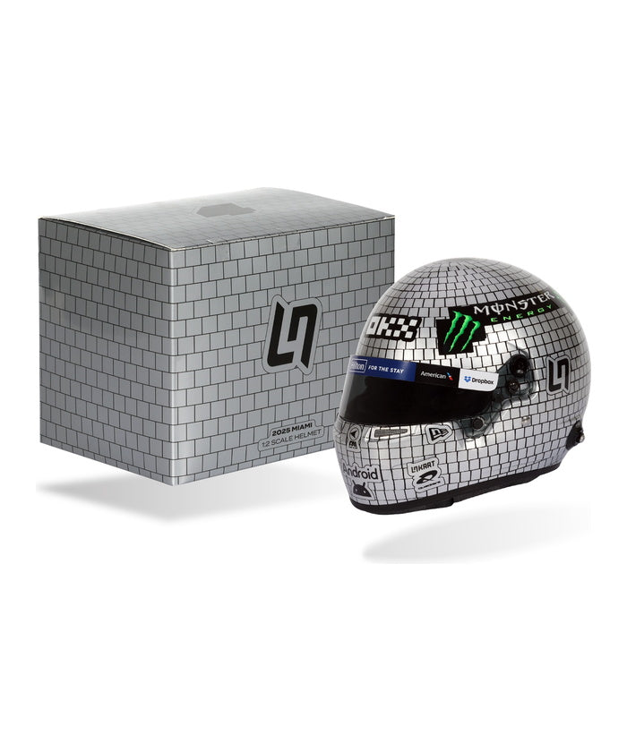 ランド・ノリス 2025年 マイアミGP マクラーレン ヘルメット by BELL 1