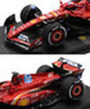 スクーデリア フェラーリ SF-24  シャルル・ルクレール 2024 オースティンGP 優勝 by ルックスマート 1/18スケール