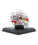 シャルル・ルクレール 2025年 日本GP F1参戦150戦目 スクーデリア フェラーリ ヘルメット by ルックスマート 1/5スケール