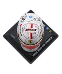 シャルル・ルクレール 2025年 日本GP F1参戦150戦目 スクーデリア フェラーリ ヘルメット by ルックスマート 1/5スケール