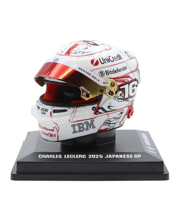 シャルル・ルクレール 2025年 日本GP F1参戦150戦目 スクーデリア