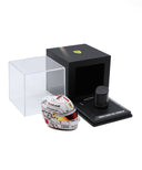 シャルル・ルクレール 2025年 日本GP F1参戦150戦目 スクーデリア フェラーリ ヘルメット by ルックスマート 1/5スケール