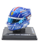 シャルル・ルクレール 2025年 マイアミGP スクーデリア フェラーリ ヘルメット by ルックスマート 1/5スケール