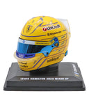 ルイス・ハミルトン 2025年 マイアミGP スクーデリア フェラーリ ヘルメット by ルックスマート 1/5スケール