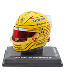 ルイス・ハミルトン 2025年 モナコGP スクーデリア フェラーリ ヘルメット by ルックスマート 1/5スケール
