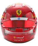 カルロス･サインツ 2024年 アブダビGP フェラーリ ヘルメット by ルックスマート 1/5スケール